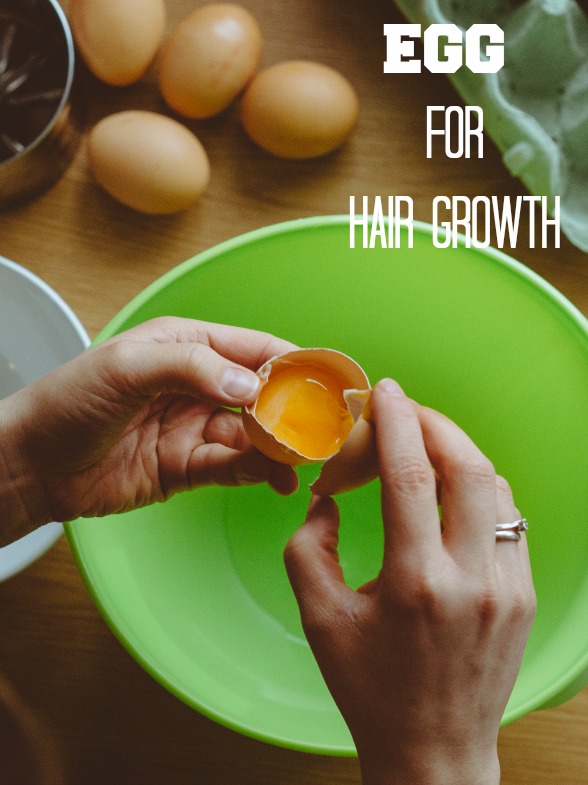 egg for hair growth, protein for hair,
