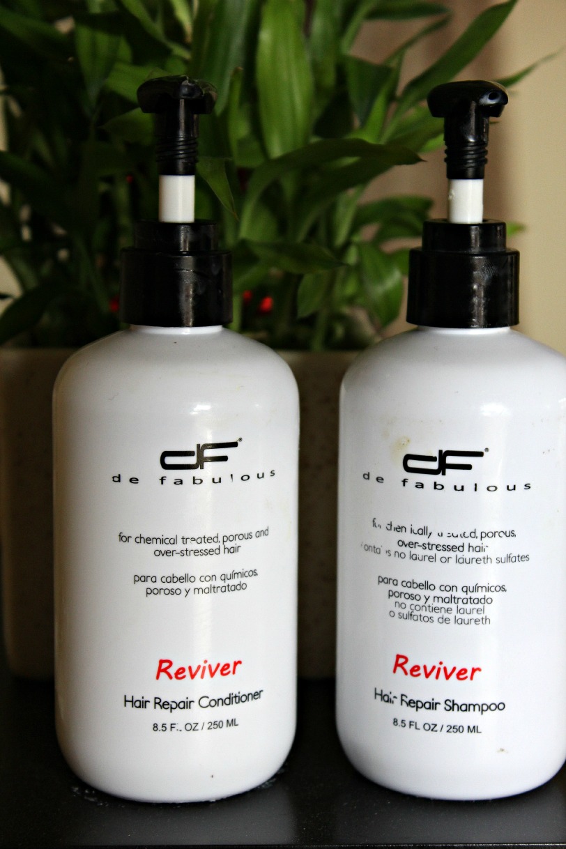 deFabulous reviver shampoo and conditioner product review