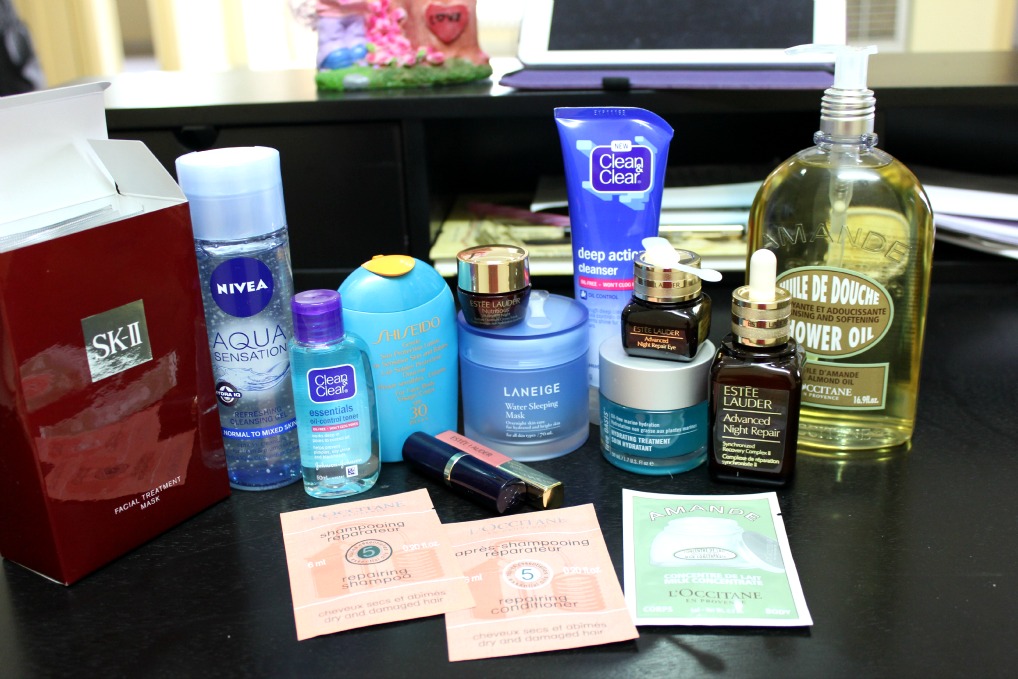 vacation haul, beauty products, expired products