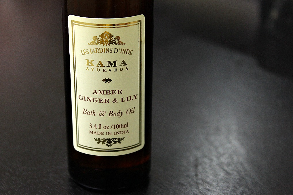 Kama Ayurveda Amber Ginger & Lily Bath and Body Oil Product Review