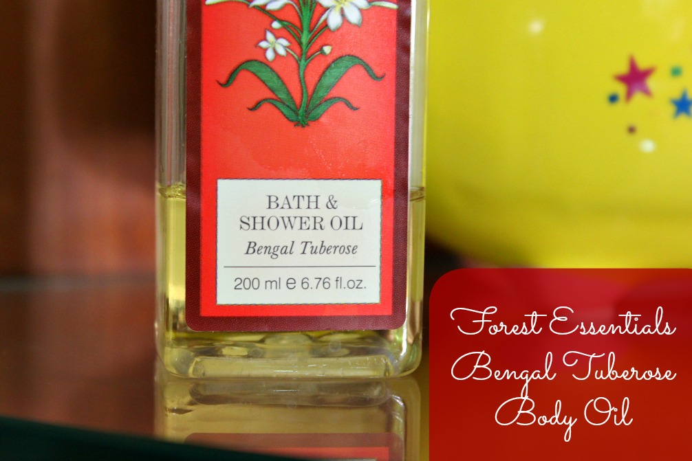 Forest Essentials Bengal Tuberose Body Oil Product Review