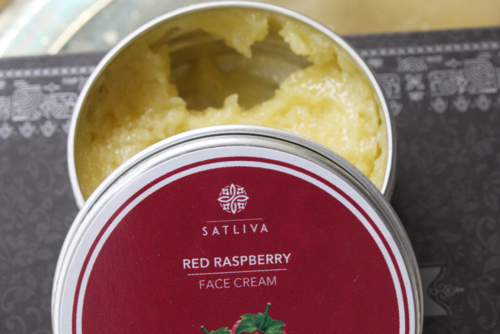 Satliva Red Raspberry Face Cream, product review