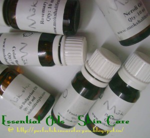Essential Oils used in Skin Care
