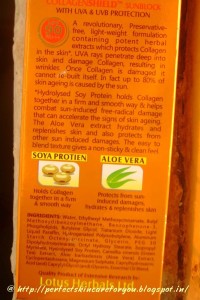 Lotus Herbals SAFE SUN COLLAGENSHIELD SUNBLOCK SPF 90 PA+++ Sunscreen Product Review