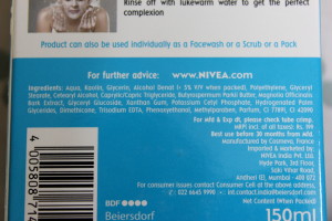Nivea pure effect Total Face Cleanup Product Review