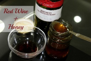 Red Wine + Honey Skin Facial DIY
