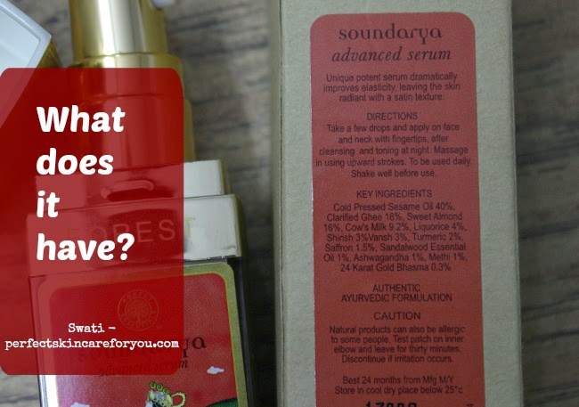 Forest Essentials Soundarya Advanced Serum for anti-aging skin care Product Review