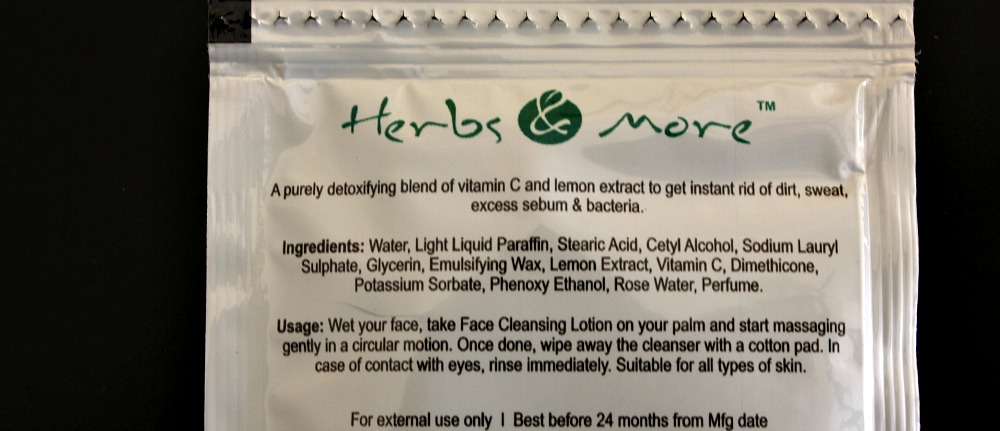 Herbs & More Vitamin Therapy Face Cleansing Milk