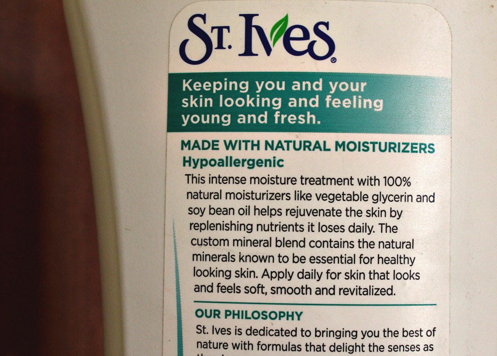 St. Ives Replenishing Mineral Therapy Body Lotion